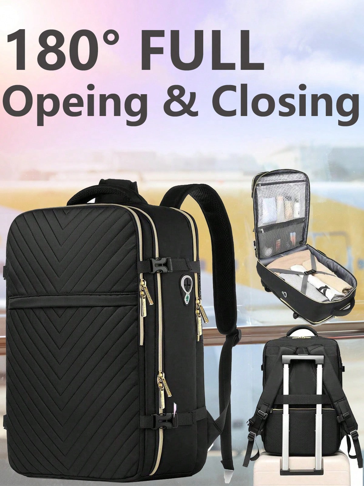 Women Bags For Laptop - Zaino da Viaggio Grande - Approvato
