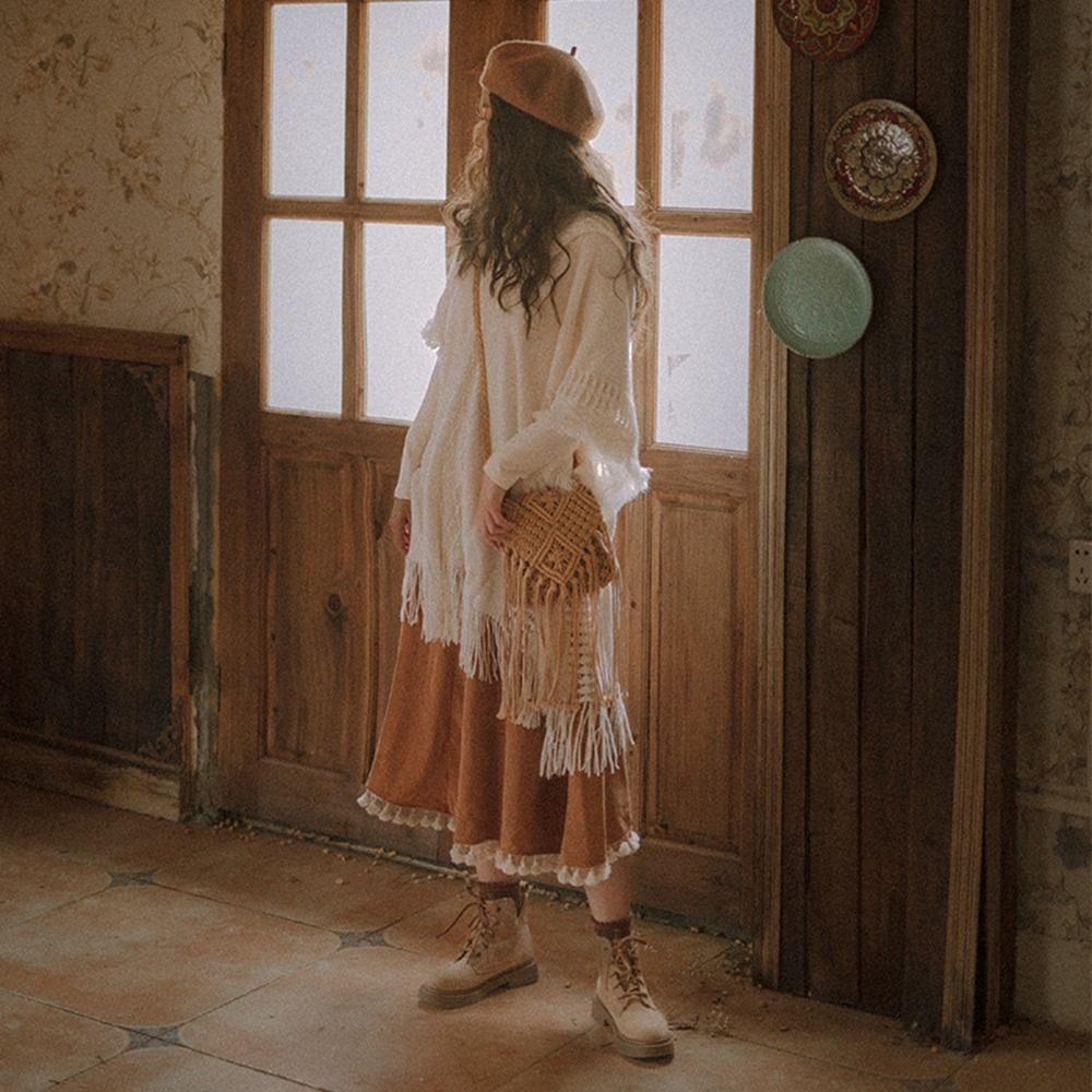 Woven Straw Bag - Borsa in Paglia Intrecciata Stile Etnico,
