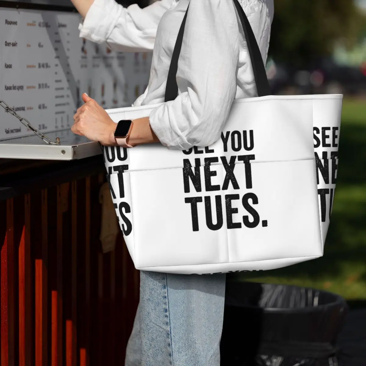 Women Bags Next - Ci vediamo lunedì prossimo, borsa tote
