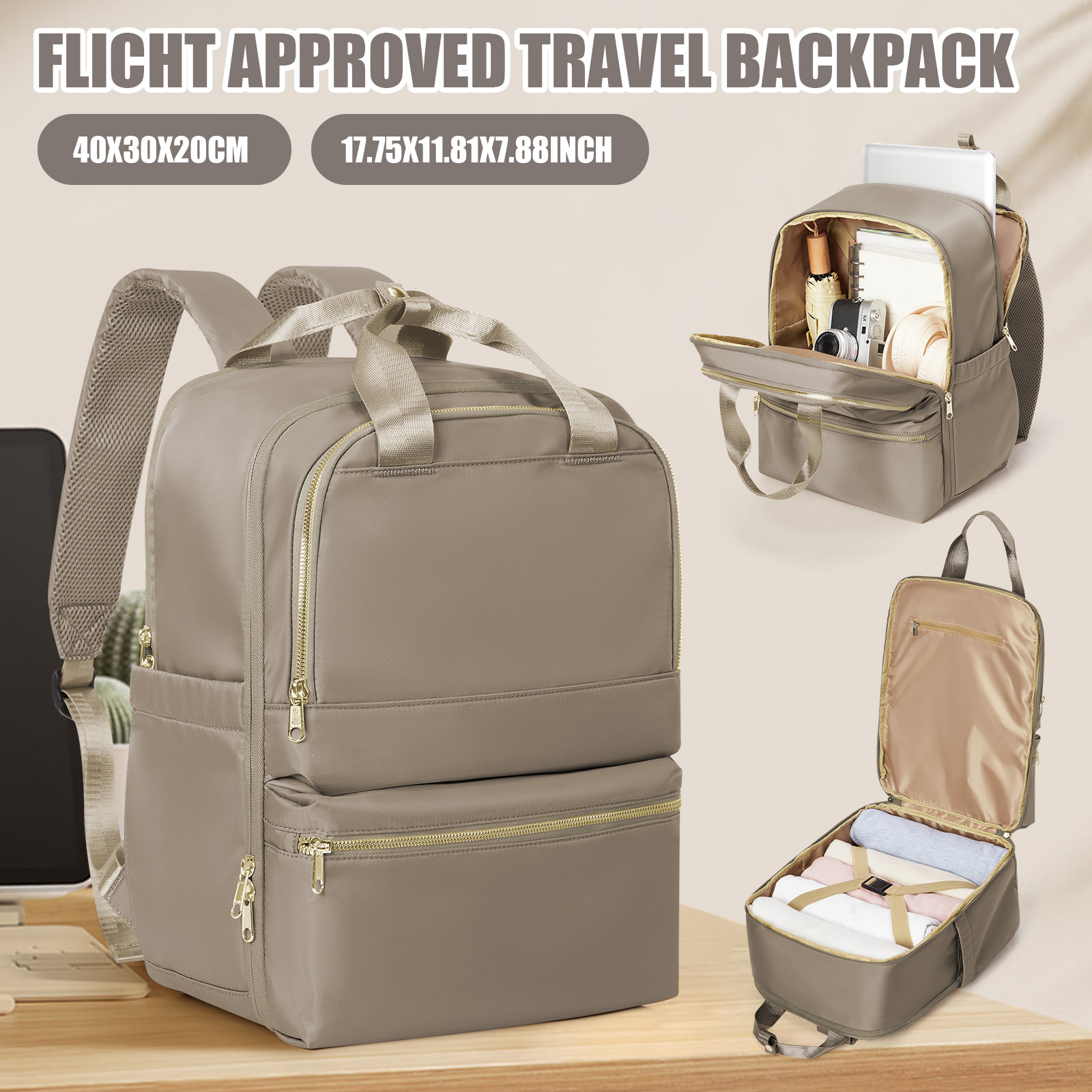 Women Bags For Laptop - Ryanair 40x30x20 Zaino da viaggio per