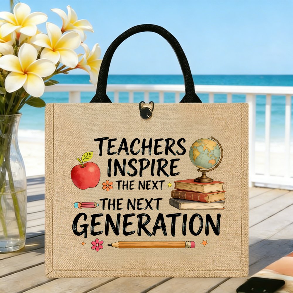 Women Bags Next - Borsa in Iuta con Motivo Mela,