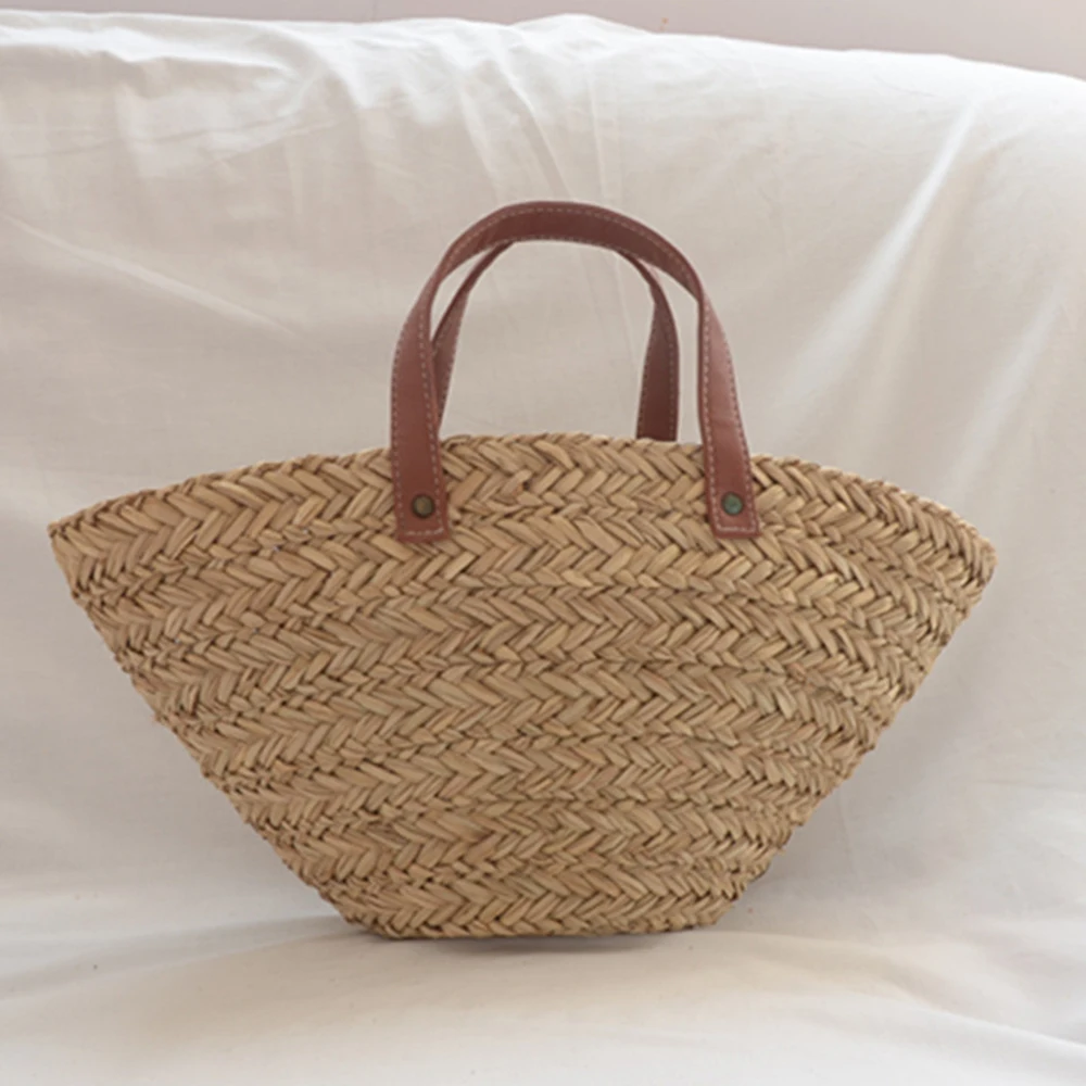 Woven Straw Bag - Borse in rattan di paglia bohémien