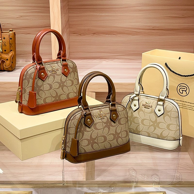 Women Bags Coach - Borsa a Conchiglia da Donna di