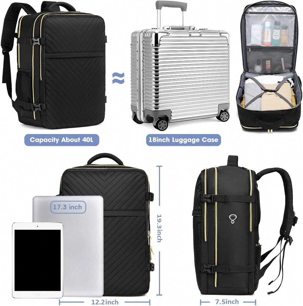 Zaino da Viaggio Grande - Appr - Women Bags For Laptop recensione e prezzo