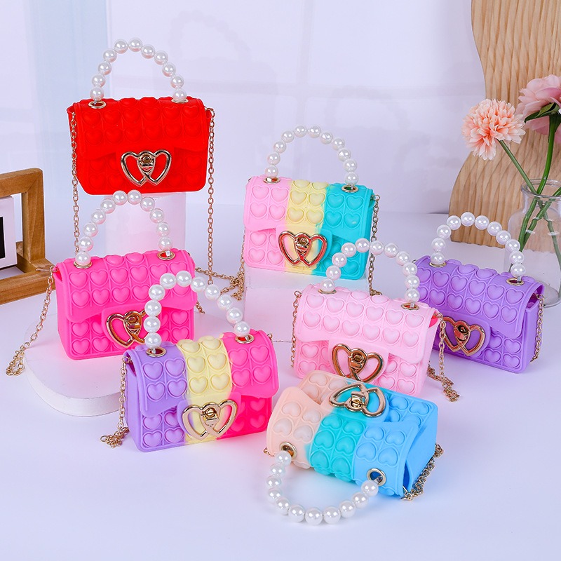 Borsa in gelatina con bolle d' - Women Bags Offers recensione e prezzo