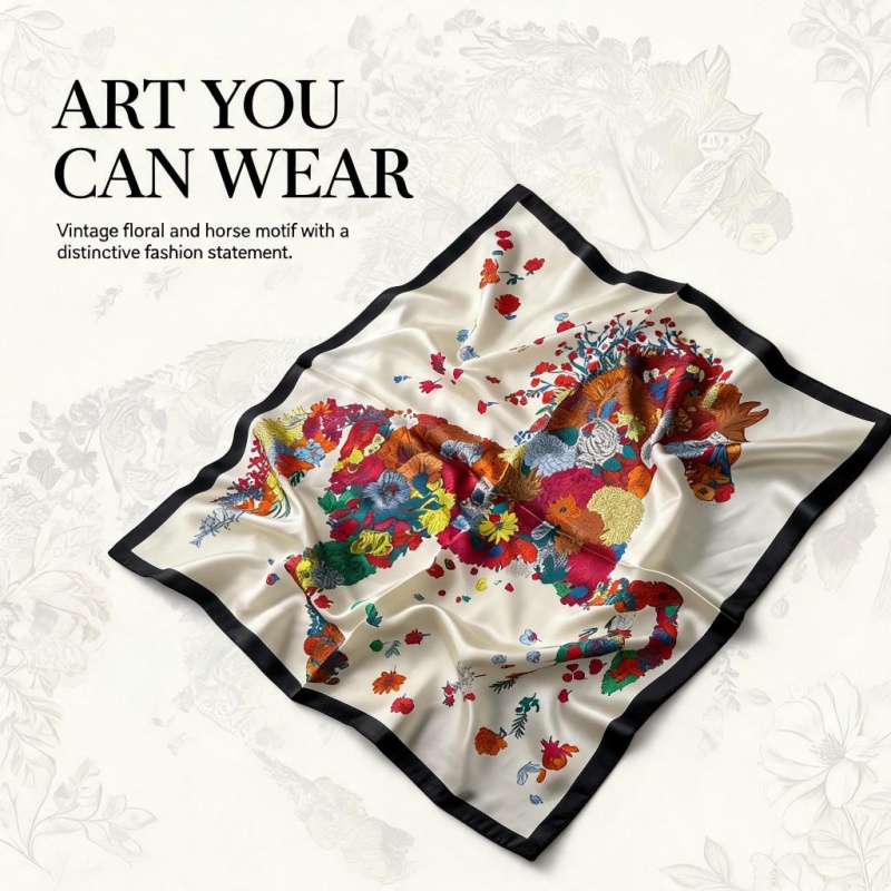 Foulard Quadrato da Donna 65x6 - Women Bags Office recensione e prezzo