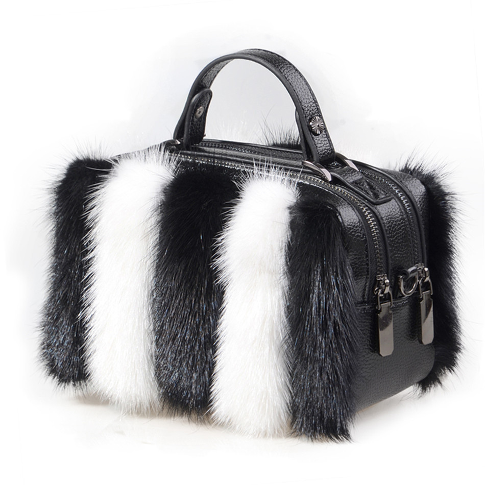 Borsa in Vera Pelliccia di Vis - Women Bags Pk recensione e prezzo