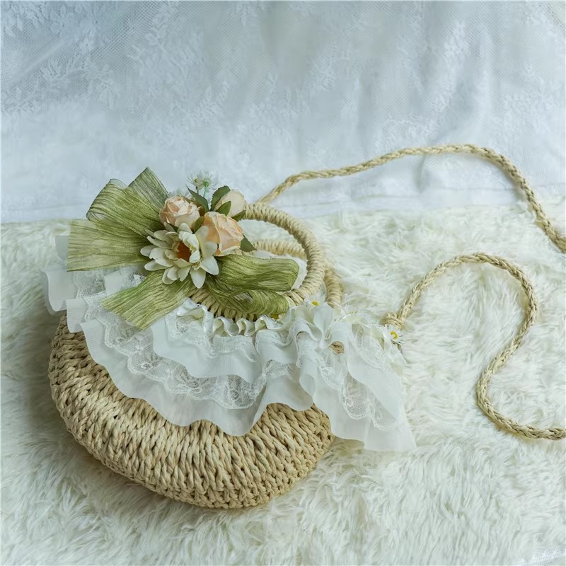 Borsa intrecciata in paglia di - Woven Straw Bag recensione e prezzo
