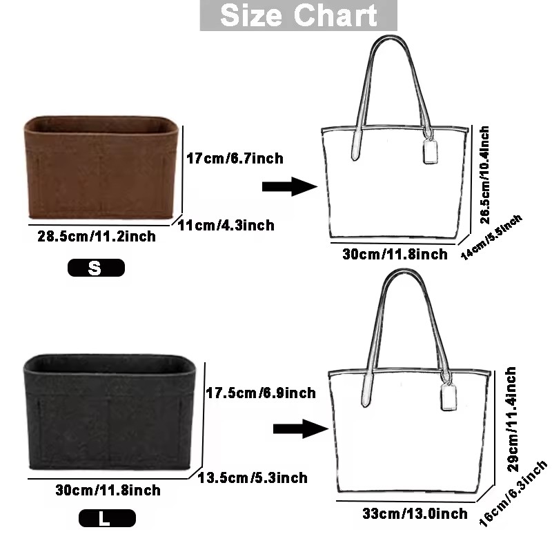 Organizer per Borsa in Feltro, - Women Bags Coach recensione e prezzo