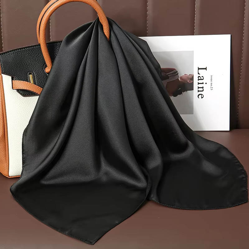 Sciarpa quadrata di seta tinta - Women Bags Office recensione e prezzo