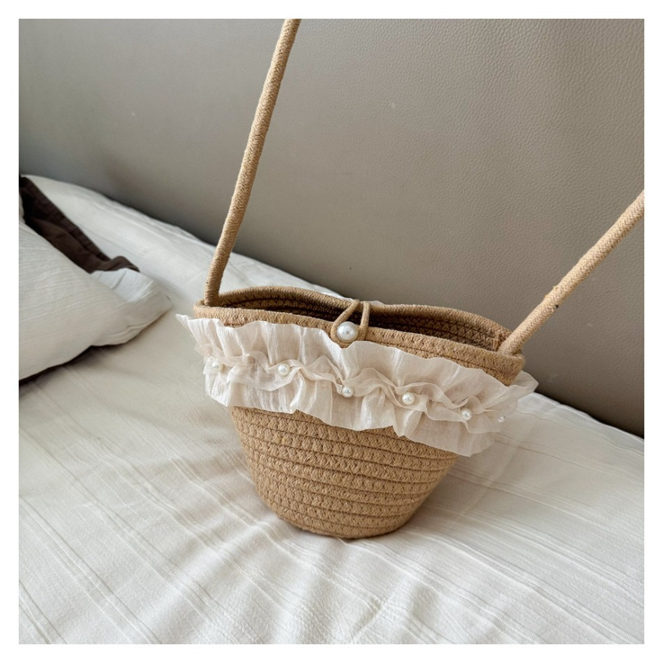 Set Cappello di Paglia Estivo  - Woven Straw Bag recensione e prezzo