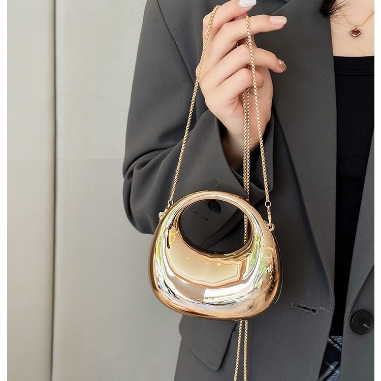 Mini Borsa da Sera Dorata, Poc - Women Bags Max recensione e prezzo