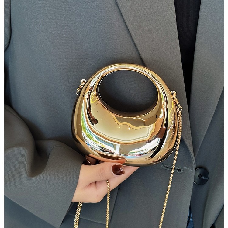 Mini Borsa da Sera Dorata, Poc - Women Bags Max recensione e prezzo
