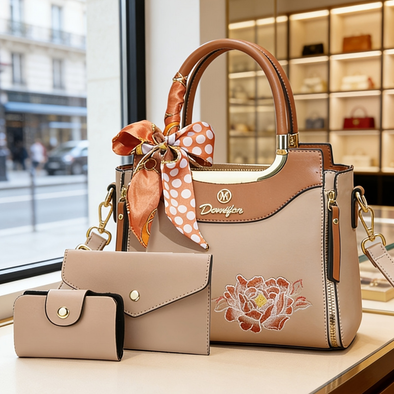 Set di 3 borse ricamate di alt - Women Bags Office recensione e prezzo