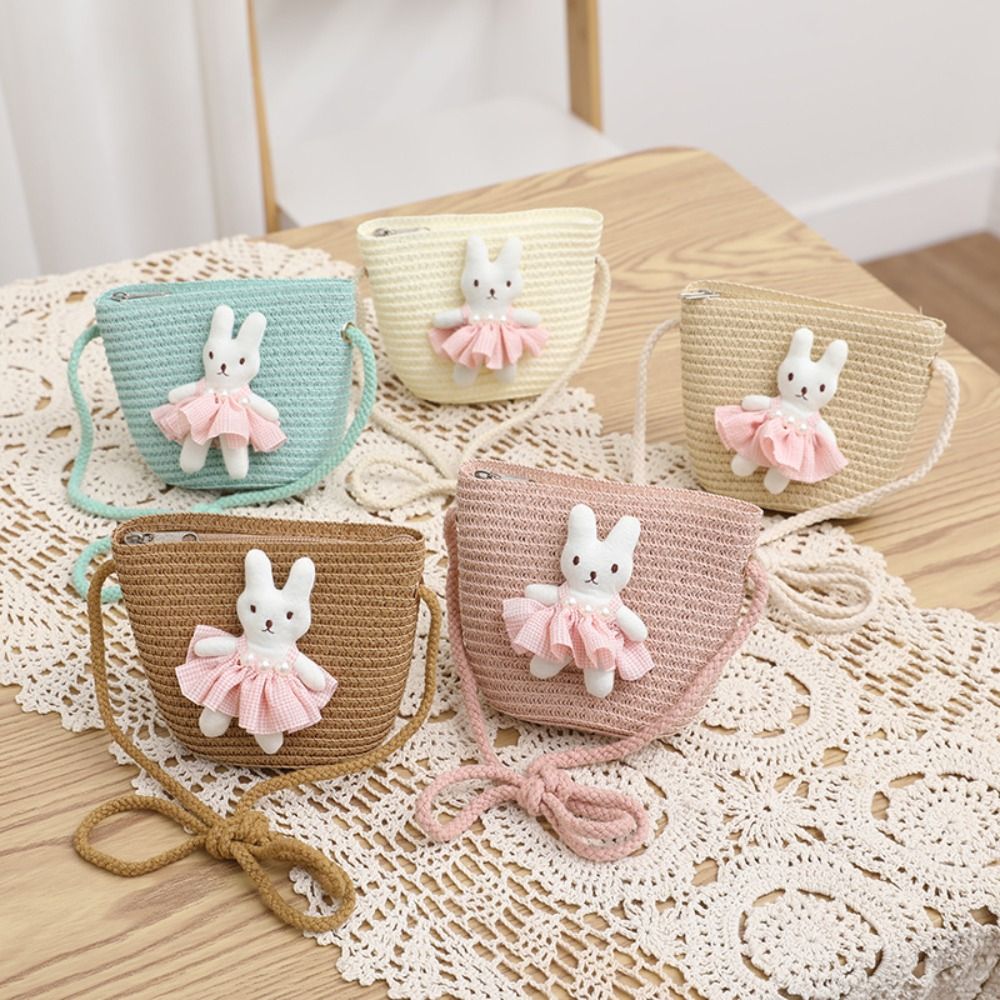 Borsa a tracolla mini in pagli - Woven Straw Bag recensione e prezzo