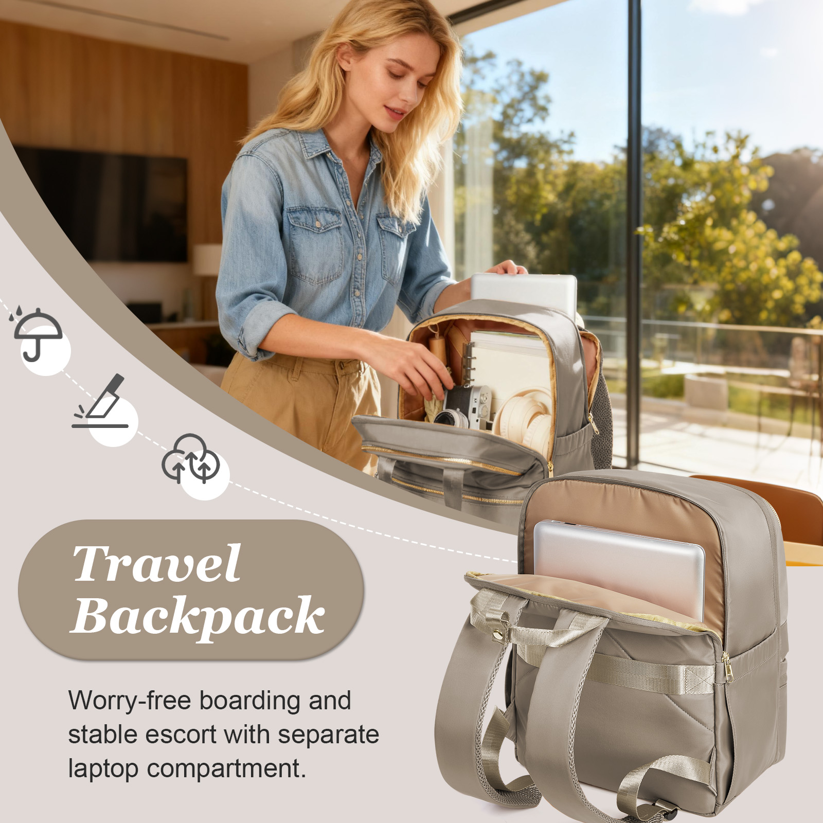 Ryanair 40x30x20 Zaino da viag - Women Bags For Laptop recensione e prezzo