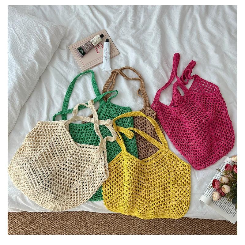 Borse a Spalla da Donna Casual - Woven Straw Bag recensione e prezzo