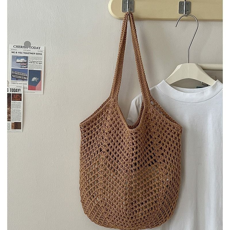 Borse a Spalla da Donna Casual - Woven Straw Bag recensione e prezzo