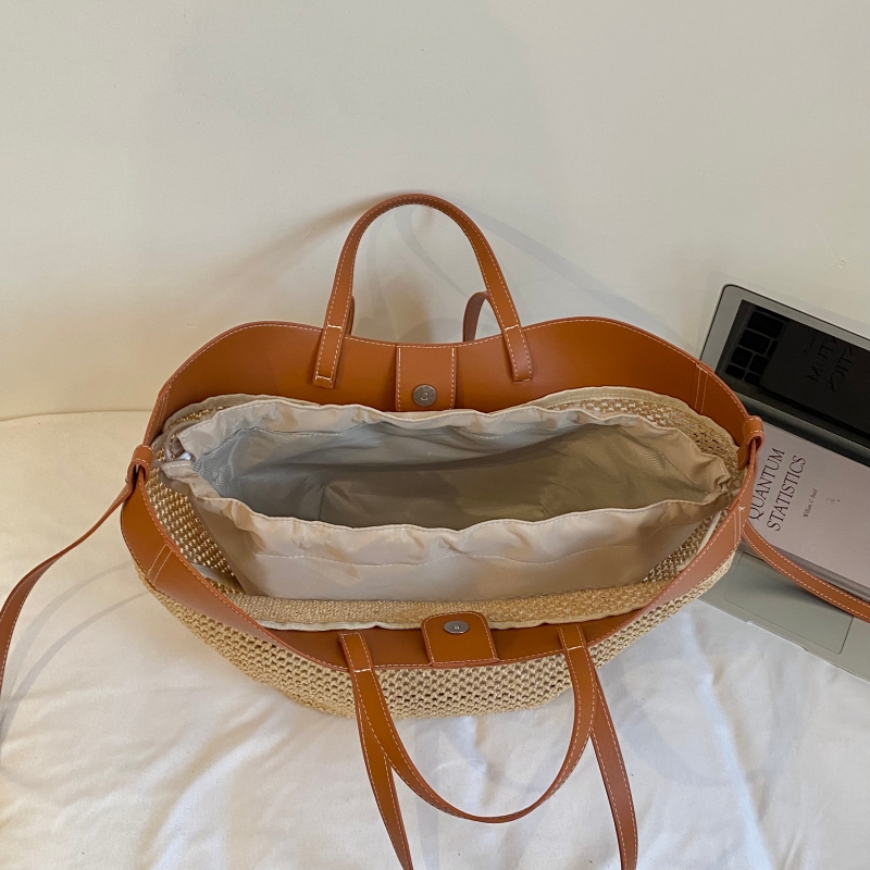Borse tote grandi in paglia in - Woven Straw Bag recensione e prezzo